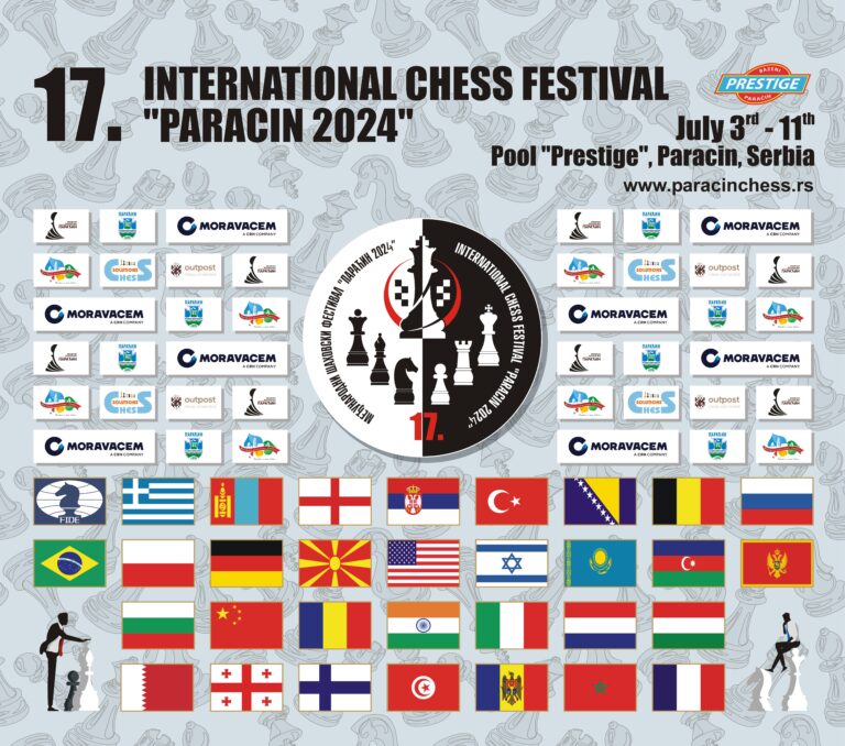 Одржан 17. Међународни шаховски фестивал “Параћин 2024”